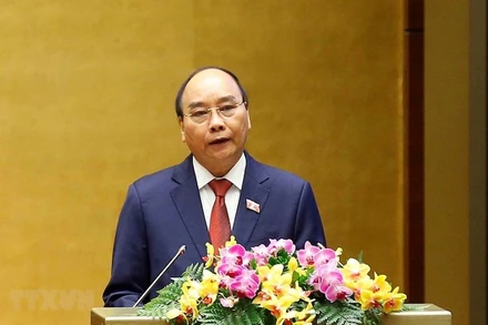 Chủ tịch nước Nguyễn Xuân Phúc. (Ảnh: TTXVN)