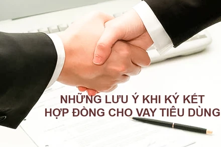 Những lưu ý khi ký kết hợp đồng cho vay tiêu dùng