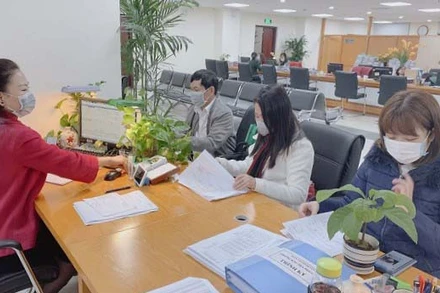 Các đơn vị thực hiện thủ tục tại Trụ sở Kho bạc Nhà nước TP Hà Nội.