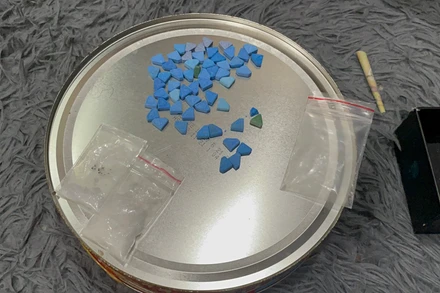 Tang vật là ma tuý và thuốc lắc cơ quan chức năng thu giữ. (Ảnh: Công An cung cấp)