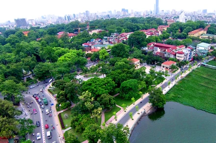 Ảnh minh hoạ cây xanh Hà Nội. (Nguồn: hanoimoi.com.vn)