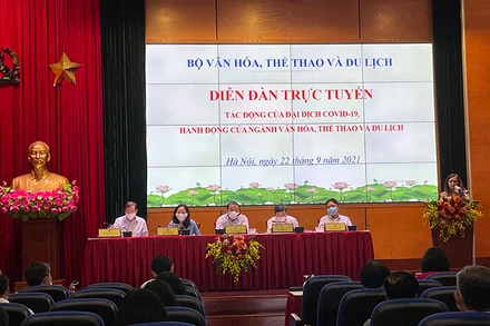 Diễn đàn Tác động của đại dịch Covid-19 - Hành động của ngành Văn hóa thể thao du lịch.