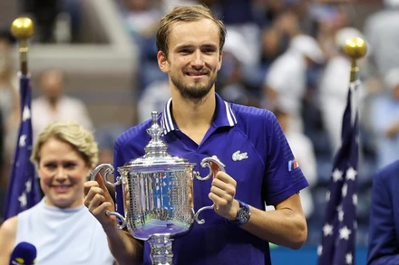 Daniil Medvedev lên ngôi US Open 2021. (Nguồn: Getty Images)