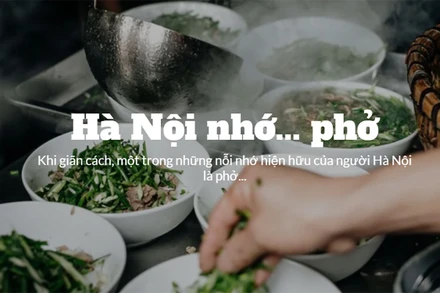 Hà Nội nhớ... phở