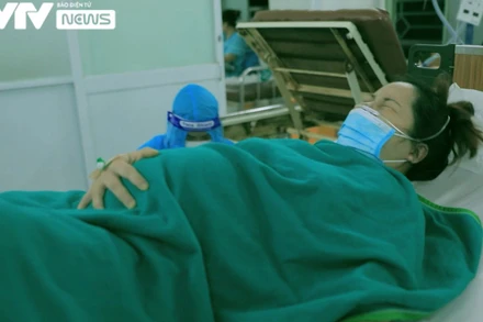 Cảnh trong phim "Ranh giới".(Ảnh: VTV)