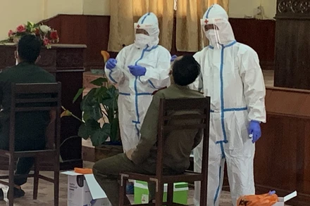 Một số hạn chế đi lại đã được áp dụng tại thủ đô Vientiane, thuộc miền Trung Lào.