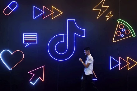 TikTok tiếp tục phát triển mạnh mẽ. (Ảnh: Reuters)