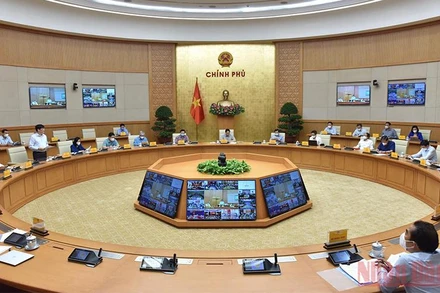 Quang cảnh phiên họp.