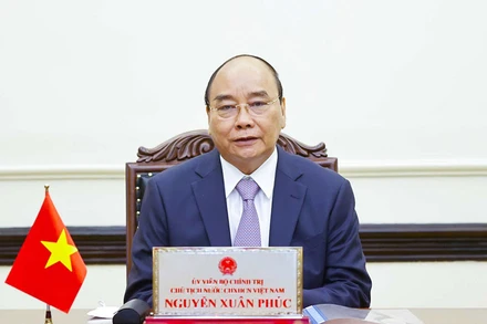 Chủ tịch nước Nguyễn Xuân Phúc.