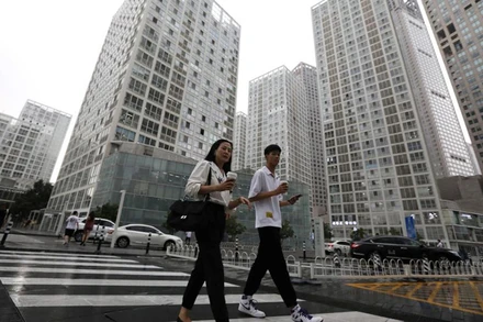 Nền kinh tế Trung Quốc dự báo sẽ tăng trưởng 8,5%, phần còn lại của khu vực được dự báo sẽ tăng trưởng ở mức 2,5%. (Ảnh: Reuters)