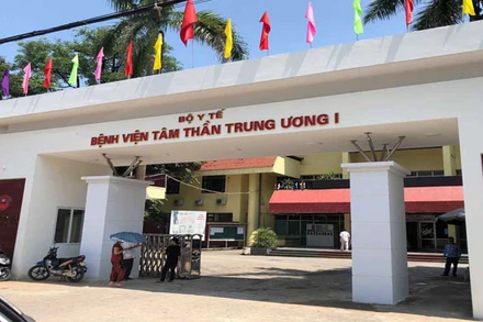 Bệnh viện tâm thần Trung ương I – nơi xảy ra vụ việc bệnh nhân tổ chức sử dụng ma túy.