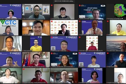 Lễ phát động trực tuyến Ngày hội Khởi nghiệp đổi mới sáng tạo quốc gia - TECHFEST Việt Nam 2021 lần thứ bảy.