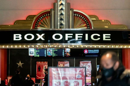 Một rạp chiếu phim ở Mỹ. (Ảnh: Reuters)