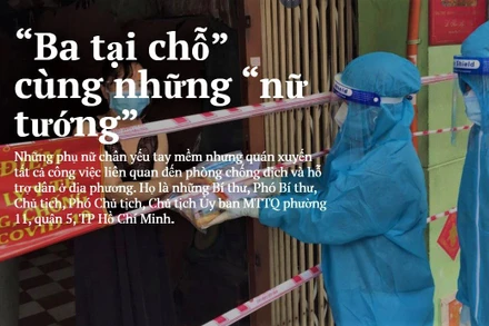 “Ba tại chỗ” cùng những “nữ tướng”
