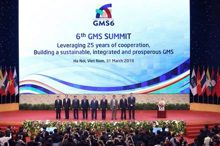 Hội nghị cấp cao Hợp tác Tiểu vùng Mê Công mở rộng (GMS) lần thứ 6 được tổ chức tại Hà Nội hồi tháng 3/2018.