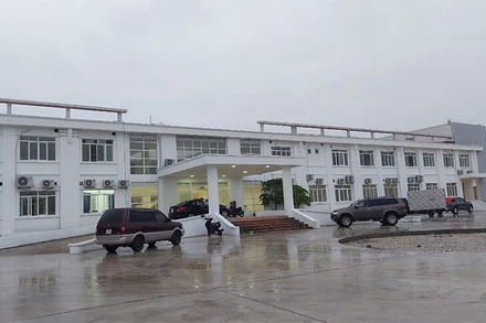 Bệnh viện Dã chiến số 1 tỉnh Hà Nam tại phường Lam Hạ.