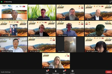 Các đại biểu tham dự Diễn đàn “Tạo điều kiện đổi mới sáng tạo để đạt được an toàn nước”.