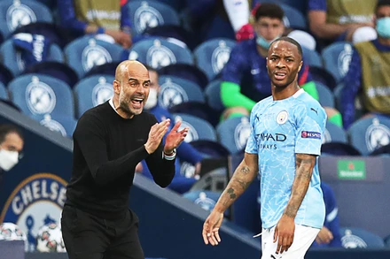Raheem Sterling đang mất dần niềm tin của Pep Guardiola. (Ảnh: Getty Images)