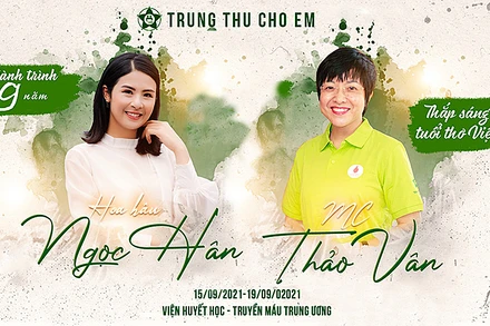 Những gương mặt đại diện của Ngày hội “Trung thu cho em 2021”.