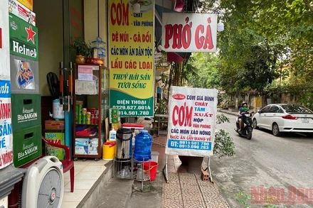 Dịch vụ ăn uống ở Ninh Bình đã được phép mở của đón khách.