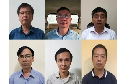 Các bị can trong vụ án.