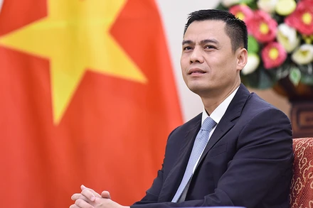 Thứ trưởng Đặng Hoàng Giang. Ảnh: Bộ Ngoại giao