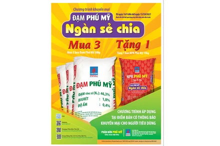 Thương hiệu Phân bón Phú Mỹ được công nhận là Thương hiệu Quốc gia.