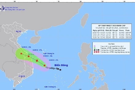 Chủ động ứng phó với áp thấp nhiệt đới có khả năng mạnh lên thành bão
