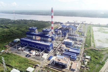 Toàn cảnh Nhà máy nhiệt điện Sông Hậu 1 (Hậu Giang). (Ảnh: Nhandan.vn)