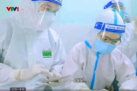 Cảnh trong phim "Ranh giới".(Ảnh: VTV)