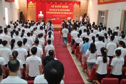 Đến nay, Trường Đại học Y - Dược Thái Nguyên đã cử gần 400 cán bộ, sinh viên vào hỗ trợ các tỉnh miền nam chống dịch.