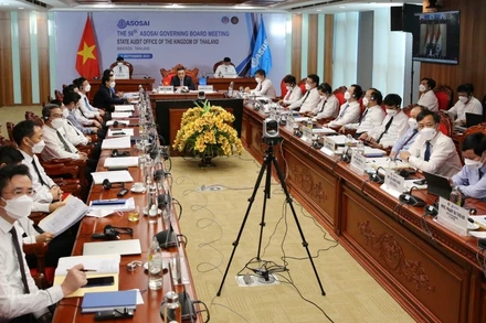 Toàn cảnh cuộc họp.