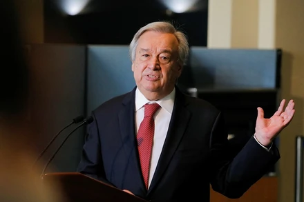 Tổng Thư ký Liên hợp quốc Antonio Guterres. (Ảnh: Reuters)
