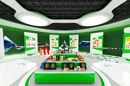 Phòng trưng bày sản phẩm.