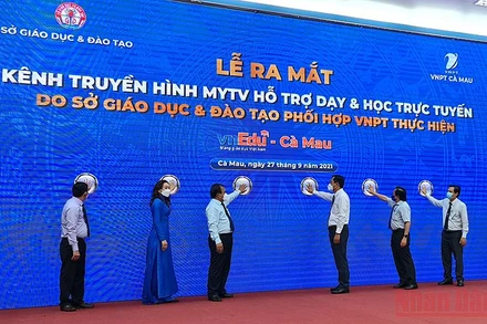 UBND tỉnh Cà Mau ra mắt “VnEdu - Cà Mau” trên kênh My TV của VNPT