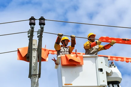 Tăng cường công tác sửa chữa, bảo dưỡng lưới điện bằng công nghệ hotline, nâng cao độ tin cậy cung cấp điện phục vụ khách hàng.