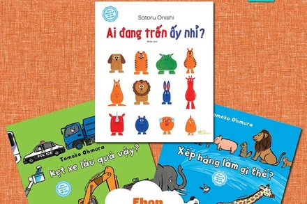 Một số sách Ehon của Nhật Bản đã xuất bản tại Việt Nam. Ảnh: Nhã Nam