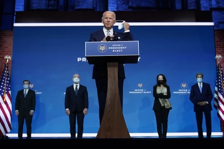 Ông Biden cũng đã công bố danh sách nội các an ninh và đối ngoại. (Ảnh: AP)