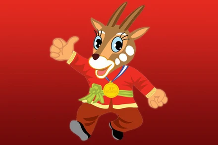 Hình tượng Sao La bảo đảm được các tiêu chí về bố cục, tính thẩm mỹ và ý nghĩa. 