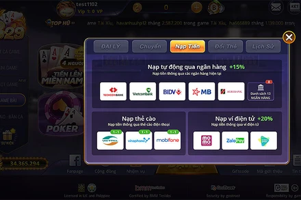 Các hình thức quy đổi thưởng thông qua đánh bạc của B29.