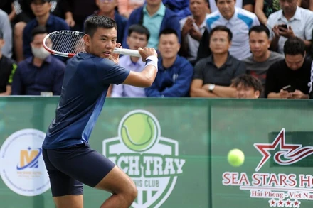 Lý Hoàng Nam không mất quá nhiều sức lực để giải mã thành công tài năng trẻ Vũ Hà Minh Đức.