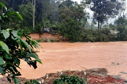 Lũ trên các sông từ Quảng Nam đến Ninh Thuận và khu vực Tây Nguyên