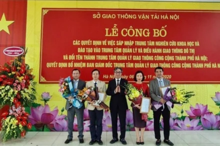 Hà Nội ra mắt Trung tâm Quản lý giao thông công cộng