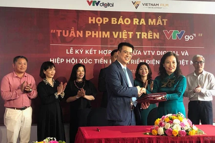 Ký kết hợp tác giữa Hiệp hội Xúc tiến phát triển điện ảnh Việt Nam và Đài Truyền hình VIệt Nam.