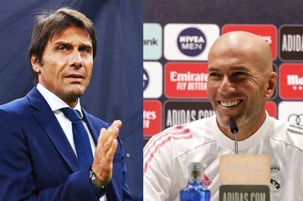 Conte và Zidane chuẩn bị đối đầu nhau trong cuộc chiến giữa hai “người cùng khổ”.