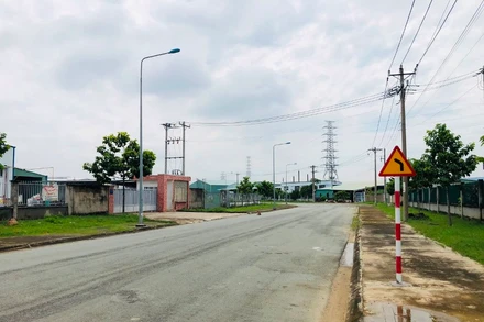 Hạ tầng CCN gốm sứ Tân Hạnh được đầu tư hoàn thiện.