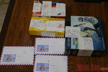 Tang vật thu được.