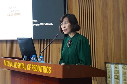 TS, BS Đỗ Minh Loan, Trưởng khoa Sức khỏe vị thành niên, Bệnh viện Nhi Trung ương chia sẻ về rối loạn tâm thần ở trẻ em.