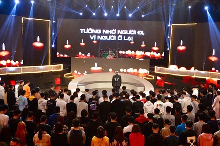 Tưởng niệm các nạn nhân bị TNGT. 