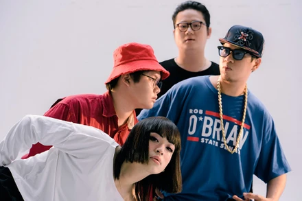 Nhóm nhạc Bluemato. Ảnh: Viện Pháp cung cấp.